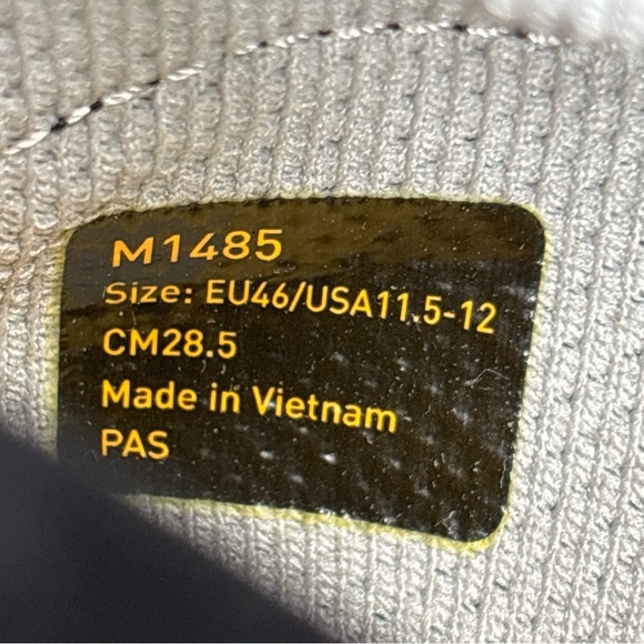 Vibram FiveFingers Mens KSO Black Gray Fitness Shoes Men’s 11.5-12 / 46 - NEW - Picture 9 of 10